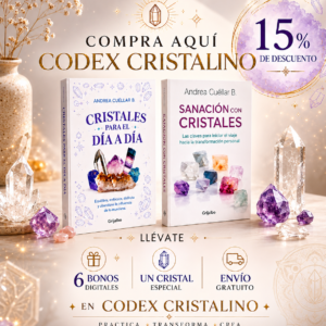 Cristales para el día a día y Sanación con Cristales - CODEX