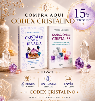 Cristales para el día a día y Sanación con Cristales - CODEX